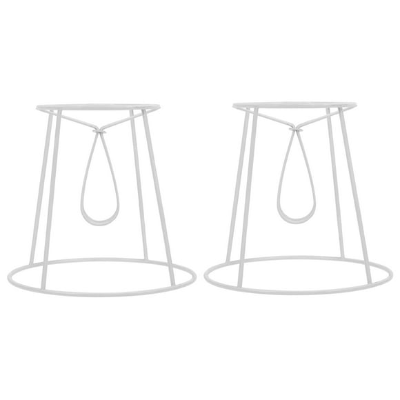 2pcs Creative Chandelier Frames DIY Lampshade Frames Home Lampshade Holders