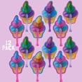 thumbnail image 3 of 10" Folding Ice Cream Paper Fan - 12 Pieces of Accordion Style Multicolored Assortment - Perfect for Treat Shops, Festivals, Birthday, School Events, Novelties, Party Favor and Supply, 3 of 6