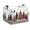 F, variant on Chnmavx Christmas Storage Bag, Large Capacity Canvas Organizer with Santa Sleigh Snowflake Pattern, Foldable Clothes Blanket Storage Bin for Bedroom Closet, 1Pc