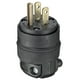 thumbnail image 1 of Enchufe Leviton 515PR 15A 125V NEMA 5-15P de hoja recta negro, 1 of 2