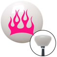 thumbnail image 1 of American Shifter  Pink Crescent Flames White Retro Shift Knob with M16 x 1.5 Insert Shifter Auto Brody, 1 of 1