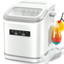 WAA Portable Ice Maker, 26 Lb Maximum Output, White