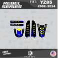 thumbnail image 2 of Kalair GFX Graphics Kit for Yamaha YZ85 (2002-2014) Rebel Series, 2 of 5