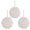 White, variant on 3-Pack Hanging Hand Towels – Super Absorbent Kitchen & Bathroom Drying Cloths