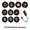 christmas 10 scenes, variant on Plug and Play HD Christmas Projector Galaxy Projector Night Light Holiday Scene Lamp for Christmas Halloween Butterfly Ocean Prayer Theme Decoration (christmas 6 scenes)