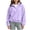 01-Purple, variant on Diufon Fleece Quarter Zip Women Mock Neck Cuffed Long Sleeve Cozy Warm Pullover Fall Winter Thermal Sweatshirts