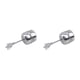 thumbnail image 4 of Injueey Infusor de té de plata Colador Grado alimenticio 304 Acero inoxidable Mejor rendimiento amplio Fácil de usar Té de acero inoxidable Plata 2Conjunto, 4 of 6