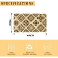 thumbnail image 5 of Yellow Boho Decorative Kitchen Mats Set of 2, Anti Fatigue Waterproof Stain Resistant Floor Rug Non Slip Cushioned Floor Mat - 17x29 and 17x47 Inch, 5 of 6