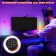 thumbnail image 2 of Unique Transparents Honeycombs Coal Resins Keycap for Mechanical Keyboards for Esports Enthusiasts, 2 of 4