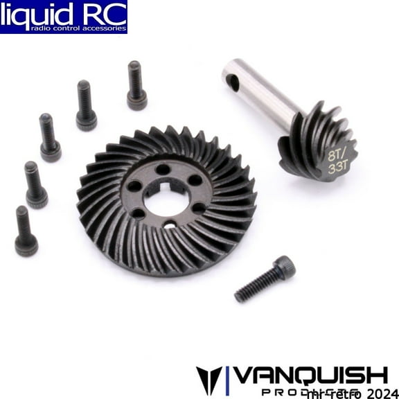 Vanquish Products AR44 Axle Underdrive Gear Set - 33T/8T VPS08331 Electric Car/Truck Option Parts
