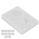 thumbnail image 4 of 10 Hojas de Moldes para Velas 3D Shell Vieira Forma de Estrella de Mar Molde de Tableta Molde de Resina Aromaterapia de Silicona Cera de Parafina Molde de Jabón Molde de Bombas ANGGREK Otros, 4 of 8