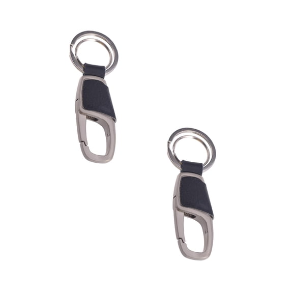 WORGEOUS  2 PCS Keychain Making Kit Silver Chains for Men Keychains Man