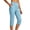 Light Blue1, variant on Maean Womens Capris Pants Yoga Workout Gym Exercise Pant Casual Elastic High Waist Trousers with Pockets