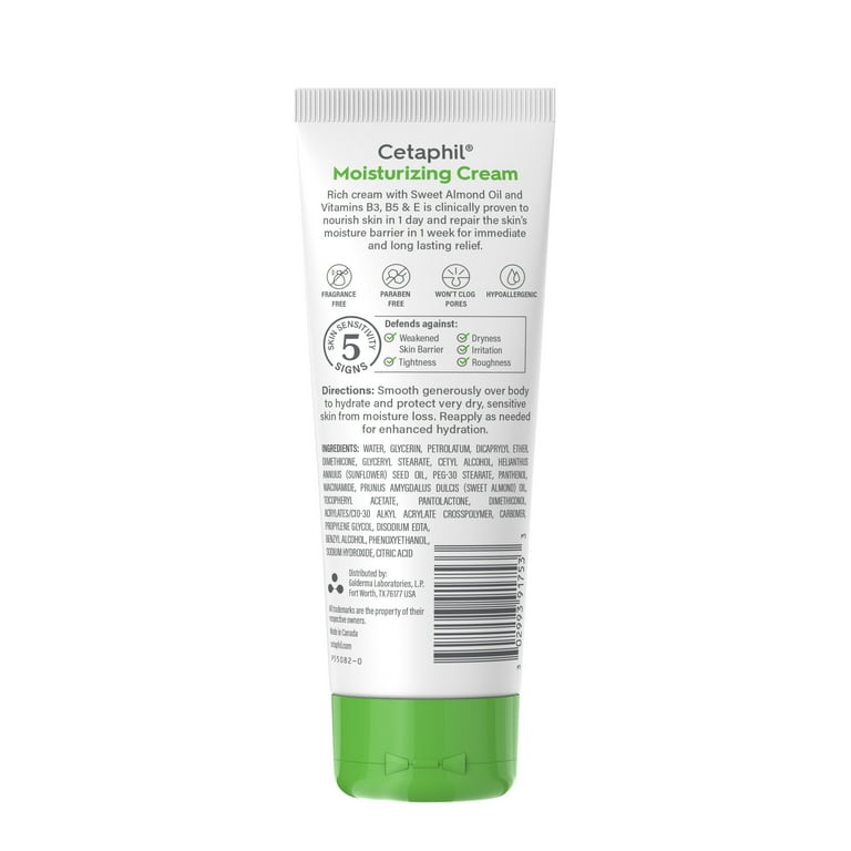 Cetaphil moisturizing cream ingredient deals
