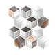 thumbnail image 1 of Pared De Pvc 3D De 5 Uds., Papel Tapiz De Azulejo De Piedra De Ladrillo, Autoadhesivo Rústico Para Decoración Del Hogar, Pegatina Para Decoración De La Casa Y La Sala De Estar Advancent HA043147-01, 1 of 6