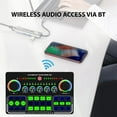 thumbnail image 6 of X50 Live Sound Card Audio Mixer Recording Desktop Singing BT OTG Digital Lossless Transmission for Podcasting Gaming A, 6 of 8