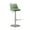 Sea Foam Green, variant on TOV Furniture Reagan Sea Foam Green and Silver Vegan Leather Adjustable Stool
