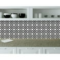 thumbnail image 4 of 4" X 4" Black and White Colla Peel and Stick Removable Tiles, 4 of 9