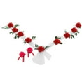 thumbnail image 1 of AMERTEER Simulation Wedding Car Artificial Flowers Bridal decor Rose Flower Ribbons DIY for Wedding Holiday Ceremony   Style B, 1 of 9