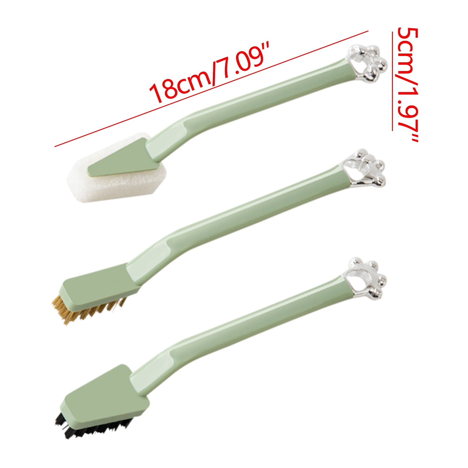 1pc/set Multifunctional Pot Bottom Cleaning Brush, Home Kitchen Stove  Grease Removing Tool, Corner Gap Cleaner, Steel Wire Gas Stove Scrubber