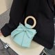 thumbnail image 3 of Bolsa Sweet Bow Tie Mini Crossbody Bag Mujer Cuero Asa de madera Cubo Bolsos Ndcxsfigh  Para Estrenar, 3 of 9