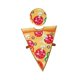 thumbnail image 3 of Conjunto de disfraz de rebanada de pizza grande para niños, 2 piezas, suave y cómodo, para Halloween S, 3 of 9