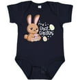 thumbnail image 3 of Inktastic My 1st Easter with Cute Brown Bunny and Easter Eggs Boys or Girls Baby Bodysuit, 3 of 5