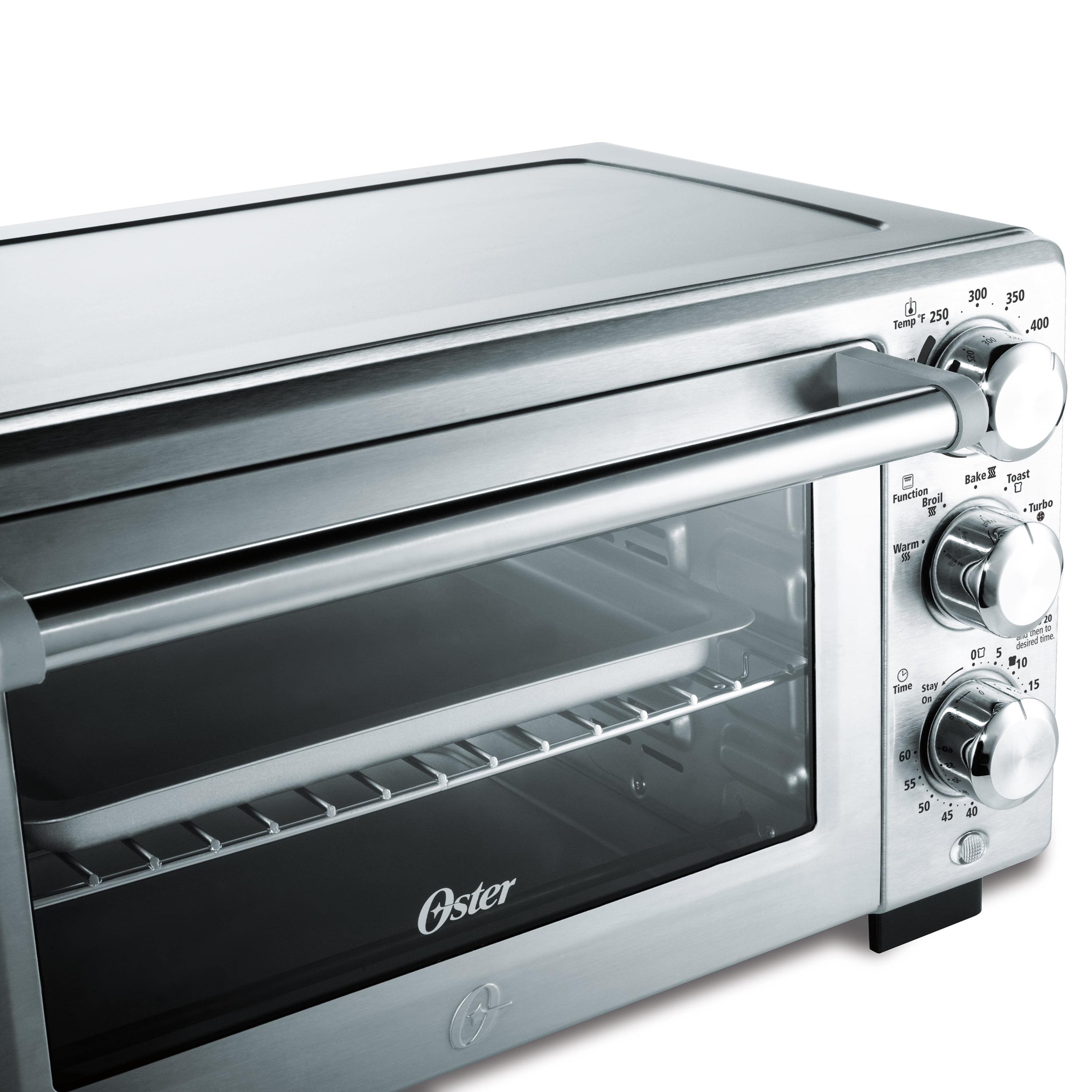 Cooks 6-Slice Brushed Stainless Steel Toaster Oven With Air Fry  22326/22326C, Color: Brushed Stainless - JCPenney