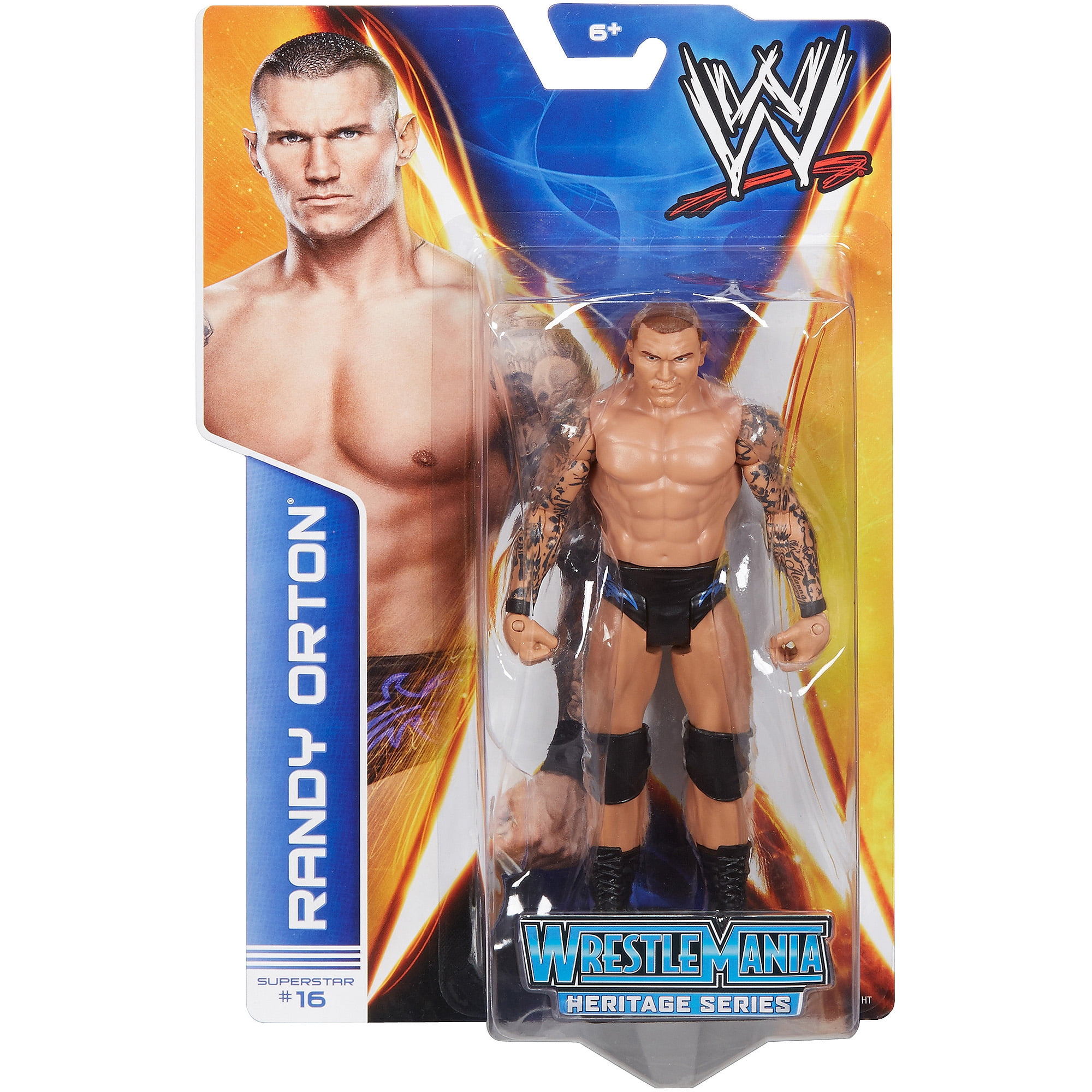 WWE Wrestlemania Heritage Series Randy Orton 6" Action Figure