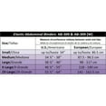 thumbnail image 4 of Gabrialla Unisex Elastic Abdominal Support Binder, 3-Panel, 9” Wide, Postpartum, Post-Surgery: AB-309 Men & Women Extra-Large, 4 of 7