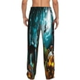 thumbnail image 3 of Disketp Halloween Night 1 Men'S Pajama Pants - Ultra Soft Fleece Sleep And Lounge Pants (Size: S-Xxl), 3 of 9