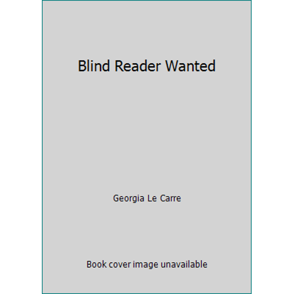Pre-Owned Blind Reader Wanted (Paperback) 1910575488 9781910575482