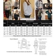 thumbnail image 6 of Weardear 4 Pack Maternity Shirt Long Sleeve Side Ruched Pregnancy Tunic Tops Casual V Neck T Shirts for Women, 6 of 6
