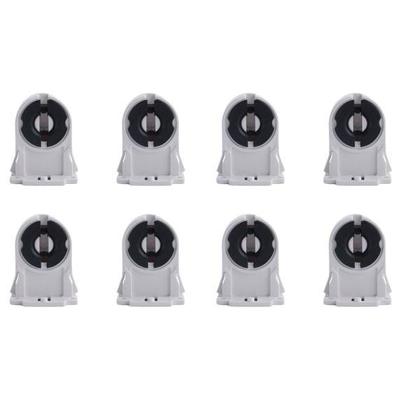 8X T8 Fluorescent Lighting Socket Lamp Holder
