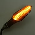 thumbnail image 2 of S SERENABLE 2X Handlebar Lights Lamp LED Daytime Running Lights Driving Lamps Motorcycle , Red, 123mm, 2 of 9