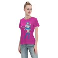 thumbnail image 4 of T-Shirt Basique à Manches Courtes pour Femmes Sailor Moon Mizuno Ami, 4 of 6