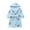Blue, variant on Odeerbi Pajamas Toddler Baby Boys Girls Cartoon Bathrobes Flannel Night-Robe Sleepwear