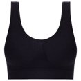 thumbnail image 3 of Cathalem Sports Bras for Women Running Women's Smooth Comfort Bra, Seamless Full-Coverage T-Shirt Bra, Moisture Wicking(Black,M), 3 of 4