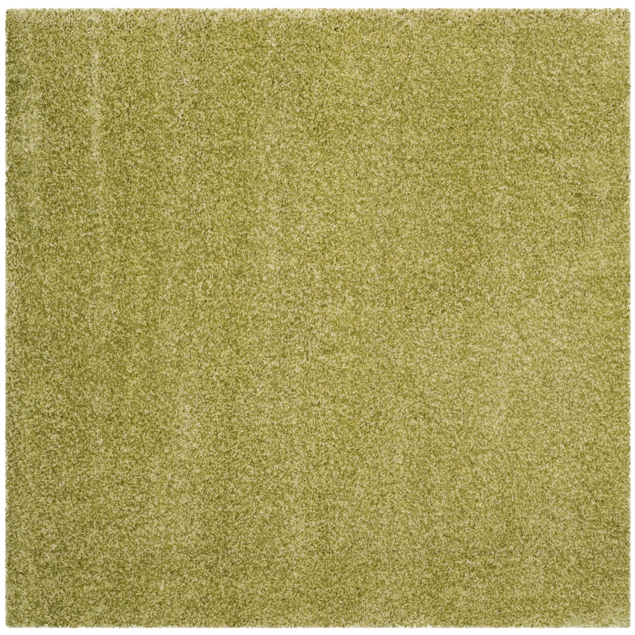 SAFAVIEH Santa Monica Chelsey Solid Shag Area Rug, Green, 4' x 6'