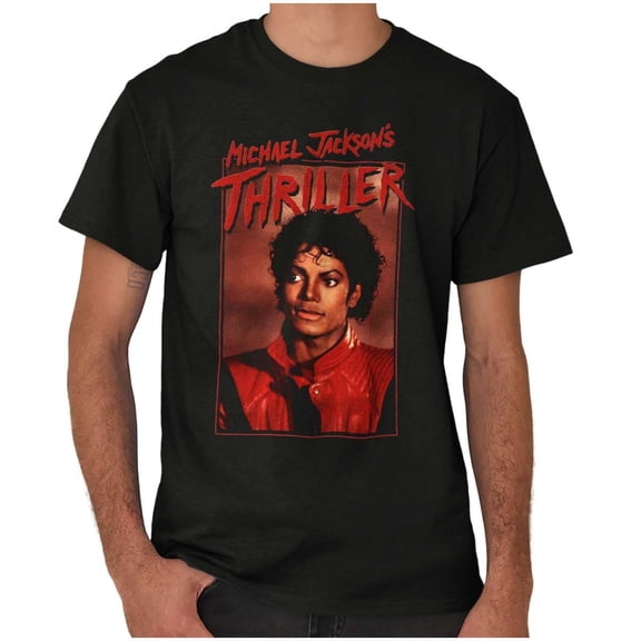 Michael Jackson Thriller Music Video Men's Graphic T Shirt Tees Brisco Brands S