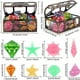 thumbnail image 3 of 40 piezas de juguetes de piscina para buceo, juguetes de buceo de colores para el verano con 2 cajas, juego de juguetes de natación submarina para fiestas, cumpleaños, bodas, decoración, gemas, 3 of 6