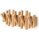 thumbnail image 3 of Gancho de pared con 5 ganchos, en madera natural, 37,5 x 16,5 x 4,4 cm, 3 of 5
