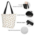 thumbnail image 6 of Kdxio Labrador Retriever Dog Women Reusable Grocery Bags Foldable Ripstop,Reusable Shopping Bags for Shopping,Gym,Gift, 6 of 8