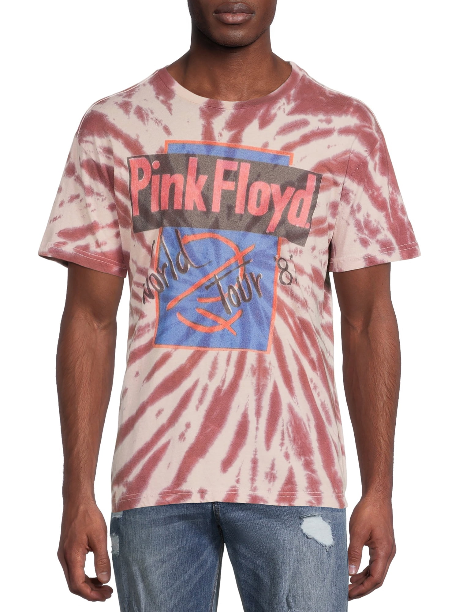Pink floyd shirt tie dye