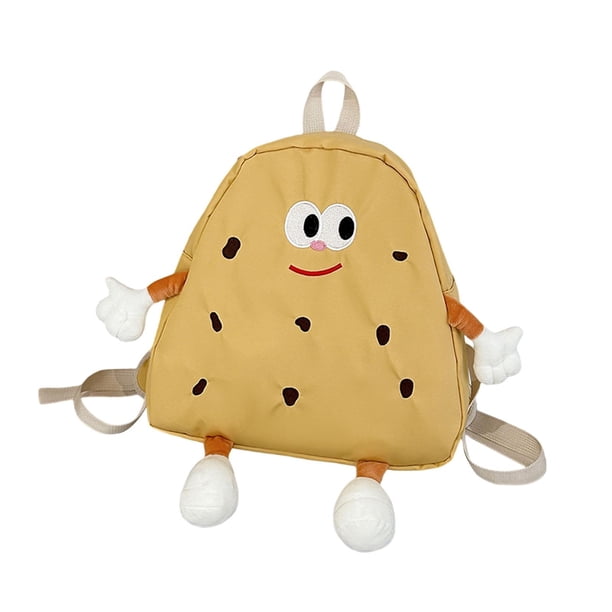 Mochila escolar con diseño de para niñas, ideal como regalo para el Día del Niño. Amarillo