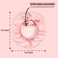 thumbnail image 4 of Gorro de Seda 100% Morera GOLDEN STAR BEAUTY Rosa Extra Grande, 4 of 7