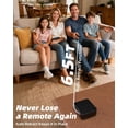 thumbnail image 2 of 10-Pack 6.5ft Retractable Safety Locking Cable for Remote Controls with Reel Boxes, Square/Elliptical Films & Adjustment Wrenches - Black, 2 of 6