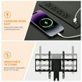 thumbnail image 5 of Craftian Height Adjustable TV Mount for 75/65/60 inch TVs, LED TV Stand with Mount & Power Outlet, Black, 5 of 6