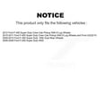 thumbnail image 2 of Positive Plus Front Rear Semi-Metallic Brake Pads Kit for Car Ford F-250 Super Duty F-350 F-450 KPF-100035, 2 of 8