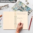 thumbnail image 4 of FORMRS 1-Subject Spiral Notebook 8" x 5" College Ruled 60 Refillable Sheet A5 Hard Cover, 2 Pack, Vibrant Abstract Design, 4 of 7